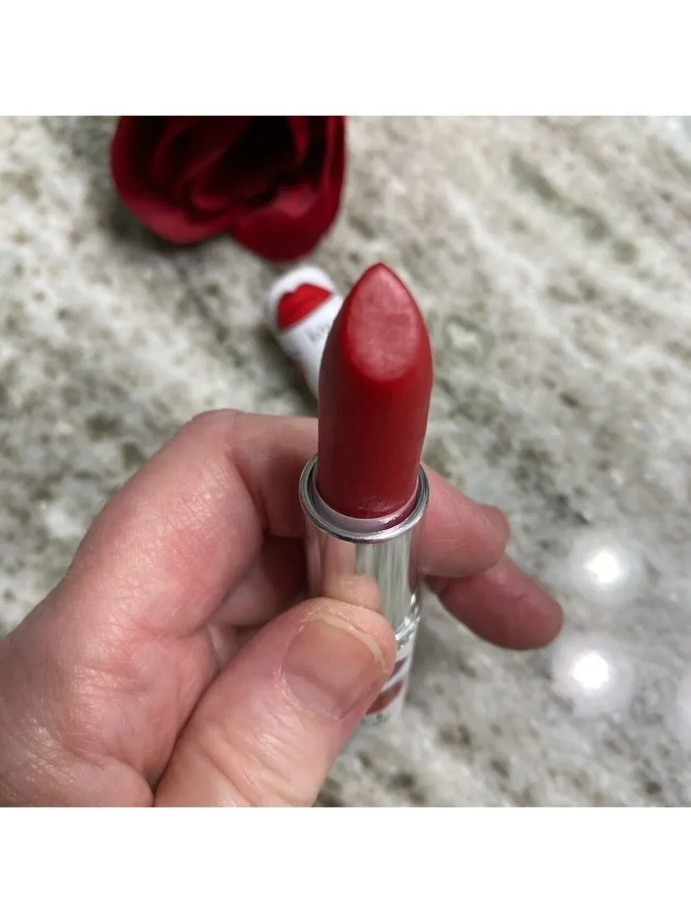 Clinique Long Last Soft Matte * Unused * full size lipstick. Matte Crimson